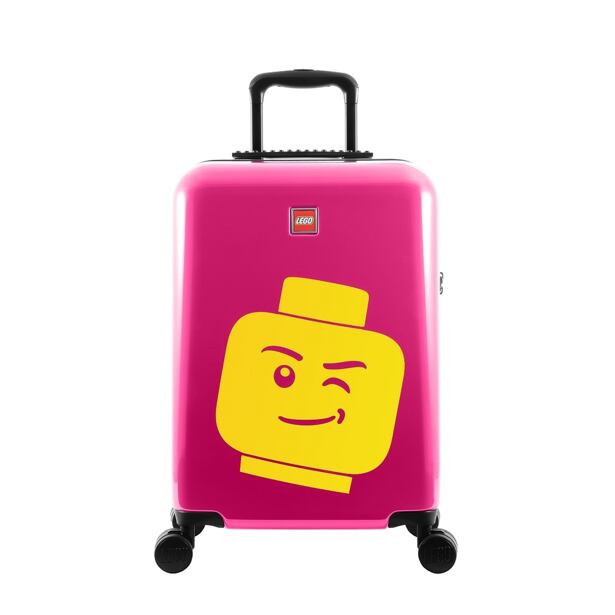 LEGO Kufr ColourBox Minifigure Head 55 cm, S - Berry