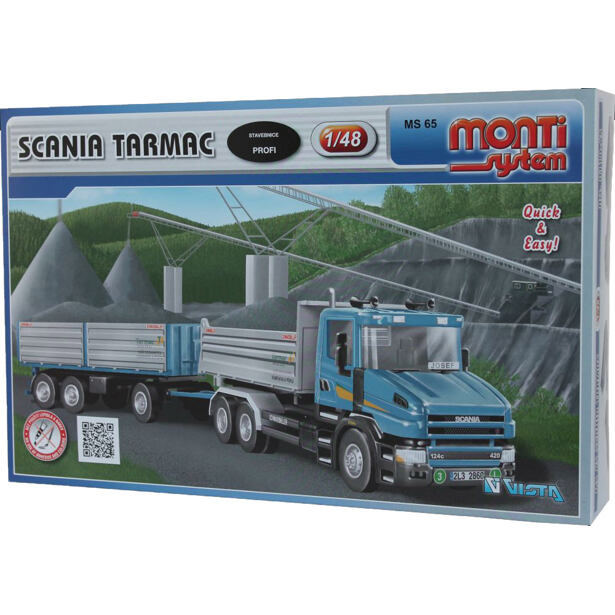 SEVA Monti System Scania Tarmac Trailer MS 65