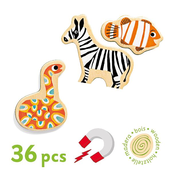 DJECO Magnimo zvířátka ze ZOO