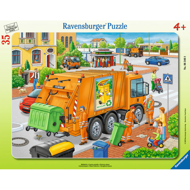 Ravensburger Odvoz odpadu Puzzle 35 dílků