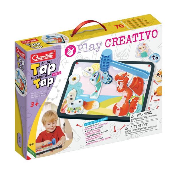 Quercetti TAP TAP Animals Play Creativo
