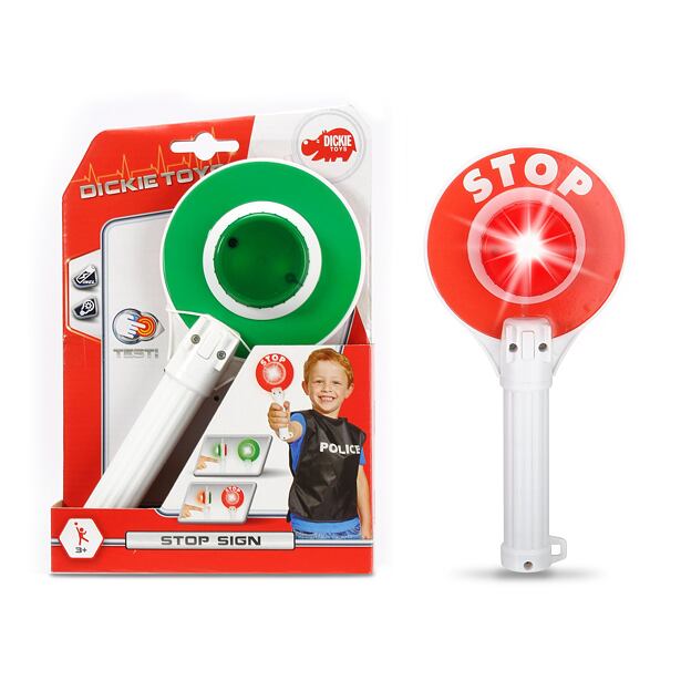 Dickie Policejní terč 25 cm, na baterie