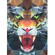 Ravensburger Polygonový lev Puzzle 500 dílků
