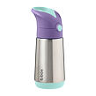 b.box Termoska na pití s brčkem 350 ml - lilac pop