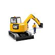 Bruder Minibagr CAT s figurkou