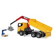 Bruder Nákladní auto SCANIA Super 560R - valník, hydraulická ruka