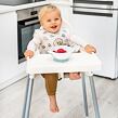 BabyOno Miska s přísavkou a lžičkou - bílomátová