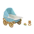 Sylvanian Families Dvojčata Chocolate králíků s kočárkem