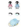 Sylvanian Families Baby tučňáci dvojčata s autíčkem