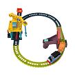Fisher Price Vláčkový set s jeřábem a motorovou mašinkou