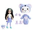 Mattel Barbie Cutie Reveal Chelsea v kostýmu - Zajíček ve fialovém kostýmu koaly