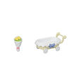 Sylvanian Families Rodina Flora králíci s trojčaty