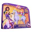 Spin Master Unicorn Academy Světelný jednorožec Wildstar s panenkou Sophia 24cm