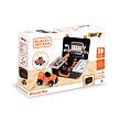 Smoby Black & Decker Kufřík Bricolo s autem a nářadím
