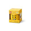 LEGO úložná hlava (velikost S) - šťastný chlapec