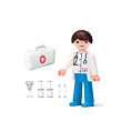 Efko Igráček Doktor - figurka s příslušenstvím