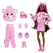 Mattel Barbie CUTIE REVEAL BARBIE A STAROSTLIVÍ MEDVÍDCI - RŮŽOVÁ
