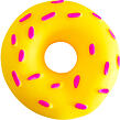 GLUMI Antistresový svítící donut 12 cm, více druhů