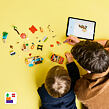 LEGO® Bluey 11202 Bluey a rodinný výlet autem na pláž
