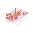 Llorens M26-314 Obleček pro panenku miminko NEW BORN velikosti 26 cm s doplňky