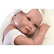 Llorens 73814 NEW BORN holčička, realistická panenka miminko s celovinylovým tělem 40 cm