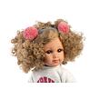 Llorens 53557 ELENA realistická panenka s měkkým látkovým tělem 35 cm