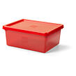 LEGO Úložný box s organizérem - červená