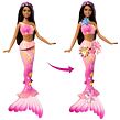 Mattel Barbie Kouzelná květinová mořská víla - tmavovláska
