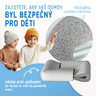 Sipo Ochrana rohů a hran skleněného nábytku,  pěnová, sada 4ks, ŠEDÁ