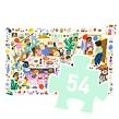 DJECO Vyhledávací puzzle Narozeninová party - 53 pcs