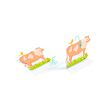 DJECO Lift-up stickers Farma