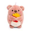 NICI MyMochi Medvídek Nomo 8cm v kostýmu včelky a hranolkami plyš