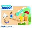 Playmobil JUNIOR: Pískoviště Zmrzlinárna