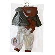 Llorens M844-65 Obleček pro panenku miminko NEW BORN velikosti 43-45cm