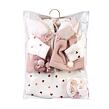 Llorens M844-40 Obleček pro panenku miminko NEW BORN velikosti 43-45 cm