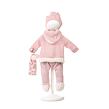 Llorens M738-60 Obleček pro panenku miminko NEW BORN velikosti 40-42 cm s doplňky