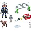 Playmobil Hasiči při záchraně zvířat