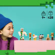 LEGO® Minecraft® 21592 Kuřecí žokej a útok v poušti