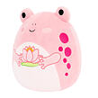 SQUISHMALLOWS Růžová žába s leknínem - Lonina
