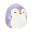 SQUISHMALLOWS Fialový tučňák - Elle, 13 cm