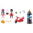 Playmobil Kouzelná Beruška a Černý kocour: Marinettin skútr