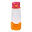 b.box Sport láhev na pití 600 ml- růžová/ oranžová