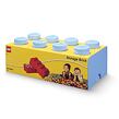 LEGO Úložný box 8 světle modrý