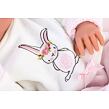 Llorens 63556 NEW BORN HOLČIČKA - realistická panenka miminko s celovinylovým tělem - 35 cm
