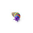 Fidget toy - duhový šnek