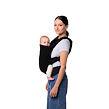 MoMi Ergonomické nosítko COLLET černé