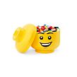 LEGO Úložná hlava (velikost L) - šťastný chlapec
