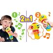 Lisciani Carotina baby - Dětský mikrofón 2 v 1