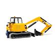 Bruder Minibagr CAT s figurkou