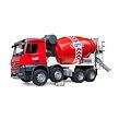 Bruder Mercedes Benz Arocs - domíchávač, červený